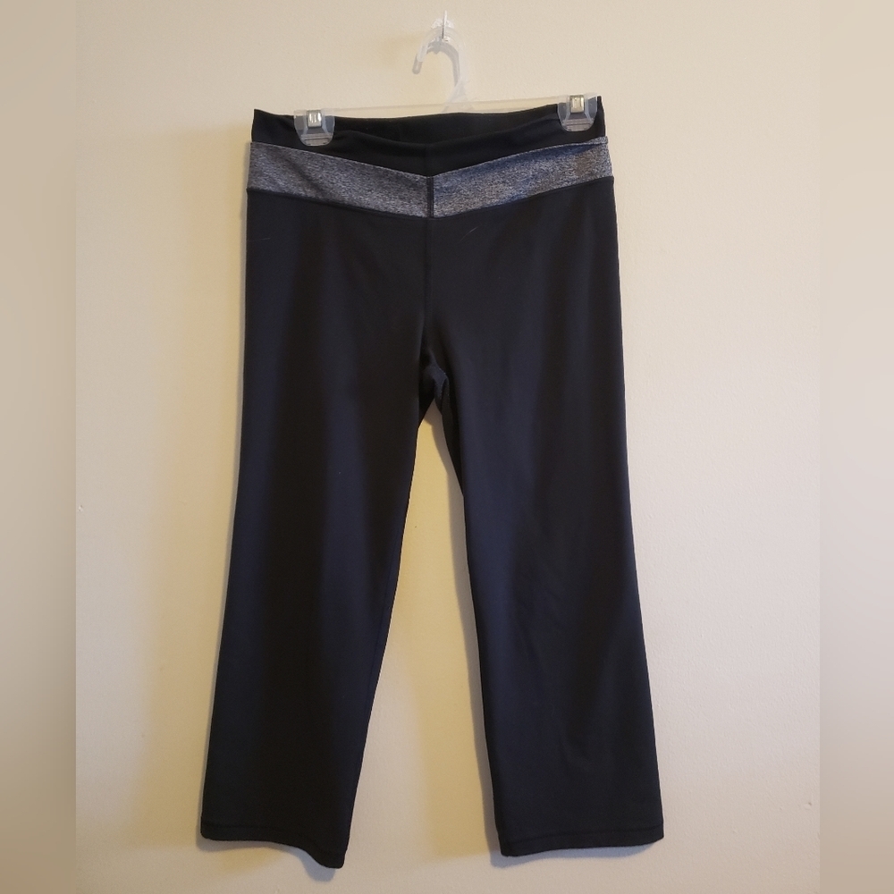 Victoria's Secret Black and Gray Leggings